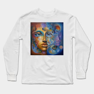 Multidimensional Illusions Long Sleeve T-Shirt